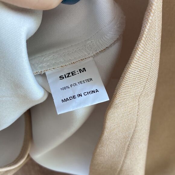 Sidefeel Casual Blazer Open Front Button Office Suit Jacket - Picture 7 of 10